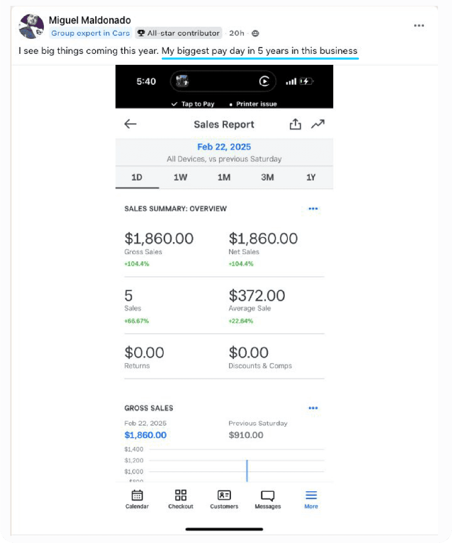 Success - Booking jobs easier than ever Success - Booking jobs easier than ever